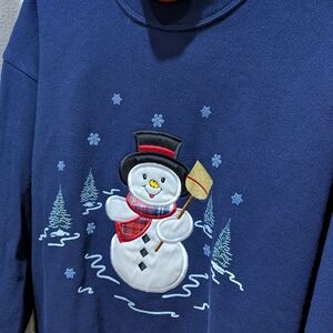 Vintage 90's Snowman Holiday Sweater